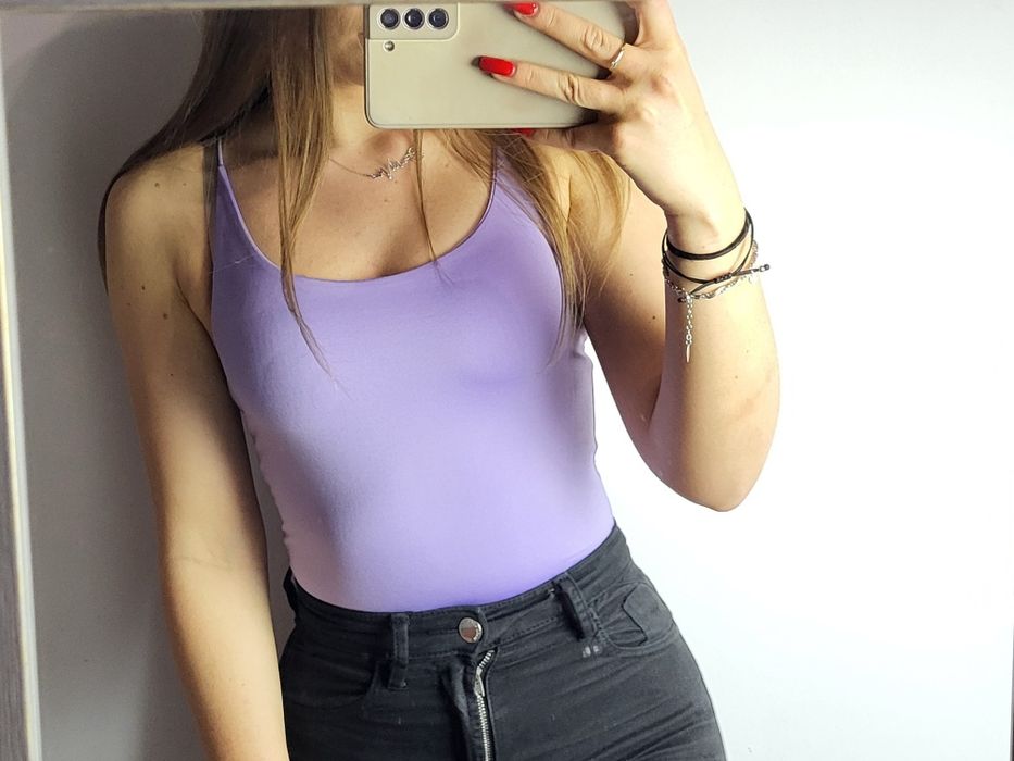 Body fioletowe nowe rozmiar XS