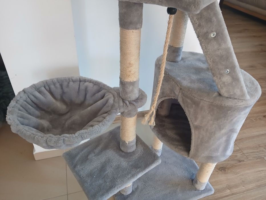 drapak dla kota domek budka