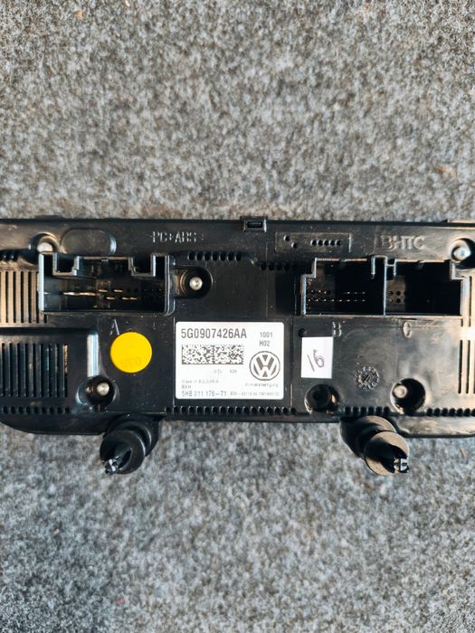 Climatronic sofagem / comando chaufagem VW GOLF VII