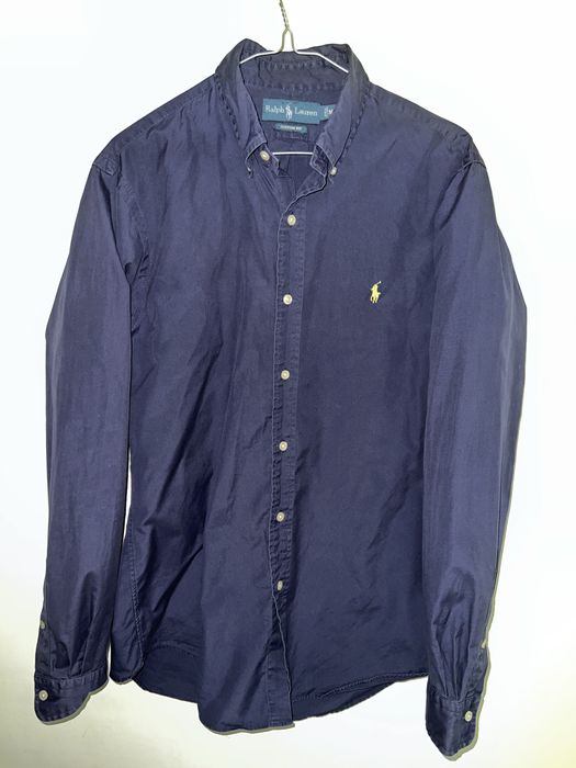 Polo Ralph Lauren koszula granatowa z dlugim rekawem roz. M