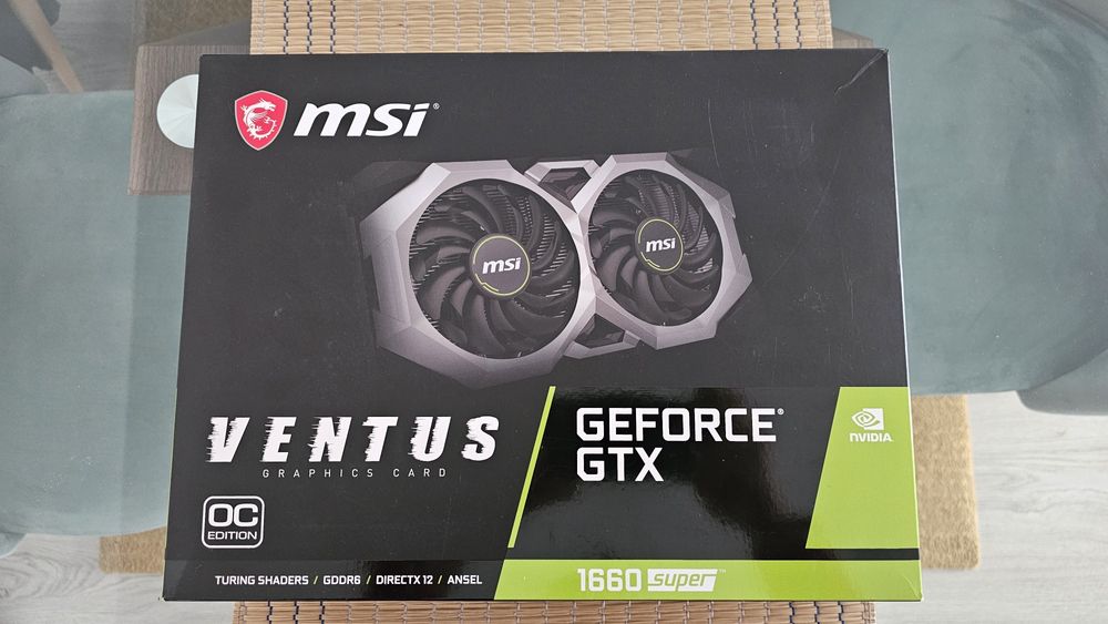 Nvidea MSI GTX 1660 Super Ventus