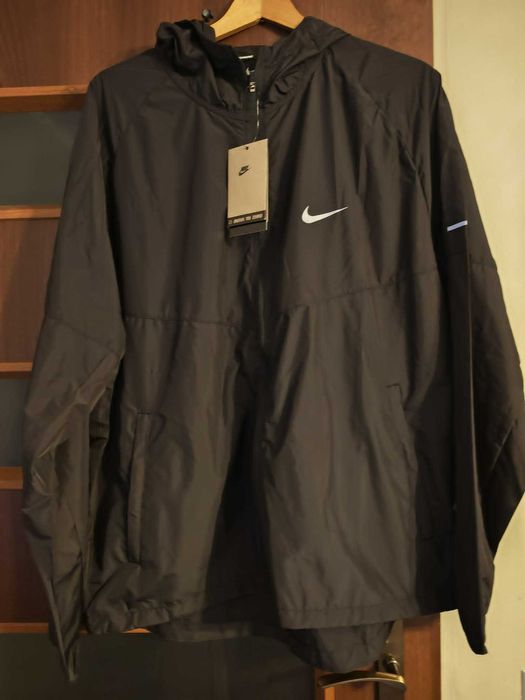 Oryginalny Dres Męski Nike Repel Miler Lightweight Tracksuit – Black (2XL)