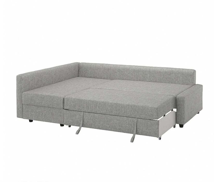 Sofá-cama IKEA FRIHETEN azul