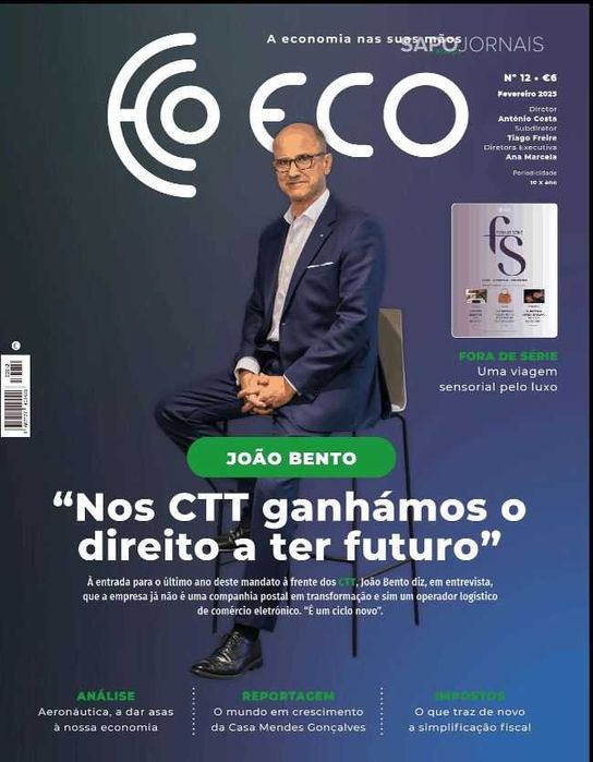 8 revistas recentes ECO - Rigorosamente NOVAS