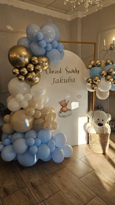 Ścianka dekoracja balony