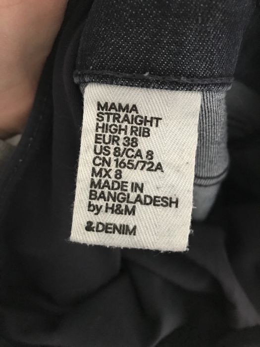 Spodnie / Jeansy ciążowe H&M 38