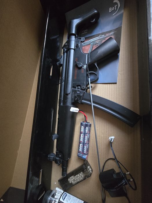 Pistolet maszynowy AEG B&T MP5 A5 - Black