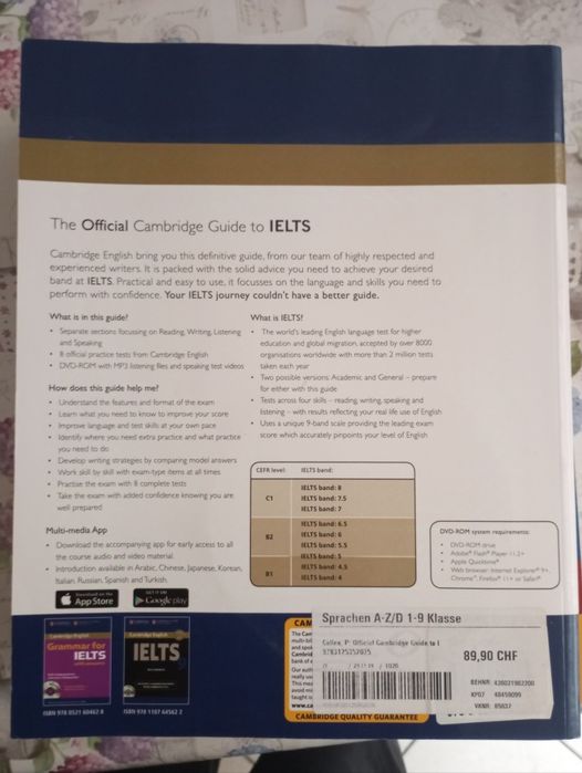 Guia oficial para teste IELTS e TOEFL