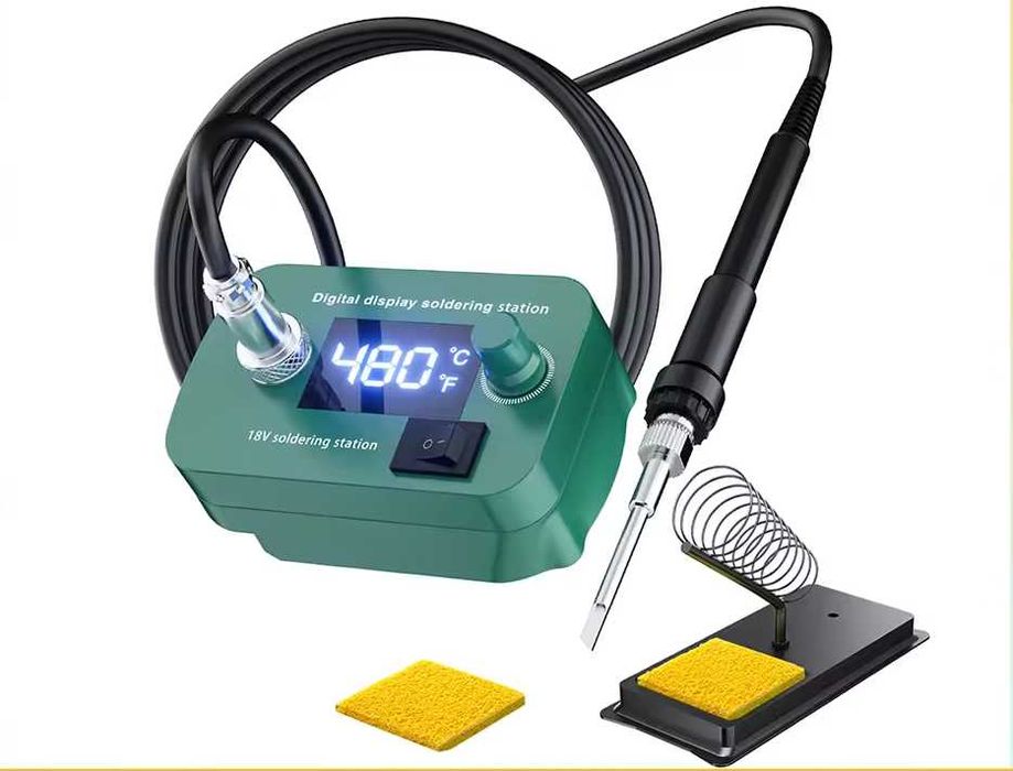 Ferro soldar 60w pontas T12 para bateria BOSCH ou Entrada DC