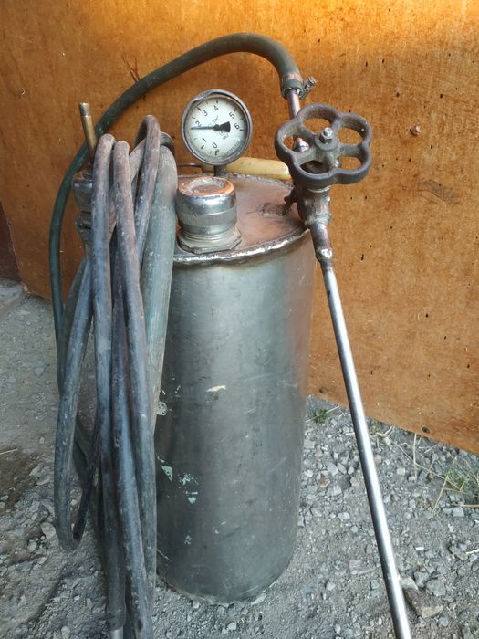 Оприскувач на 15 і 20 літрів води з нержавійки