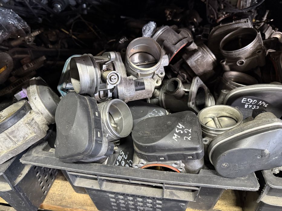 Дросель заслонка BMW N42 N46 N62 M62 M54 N52 М52 E39 E46 E53 E60 E90