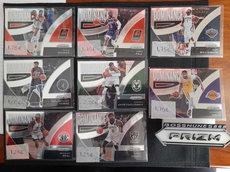 2021 Panini Prizm Dominance Lot