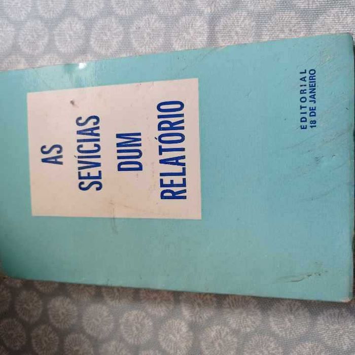 vendo livro As sevicias de um relatório