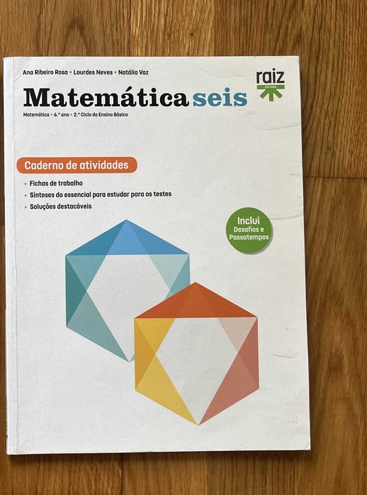 Mathematics Six - Activity Workbook - Raiz Editora (Mathematics)