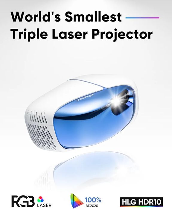 Новый 3-лазерный DLP FullHD Проектор из США Nomvdic l500