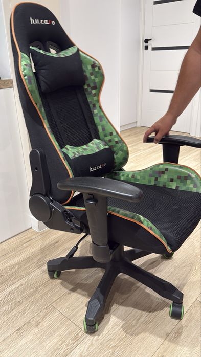 Fotel do komputera minecraft dla dziecka na okolo 8-10 lat