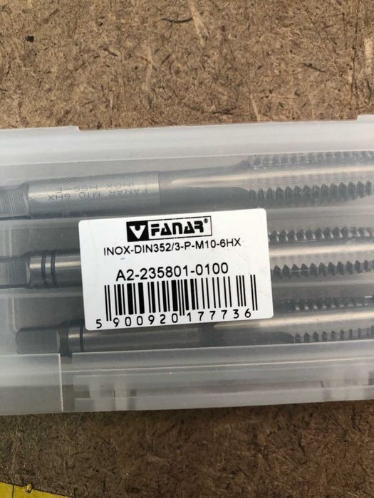 Gwintowniki ręczne oraz maszynowe FANAR