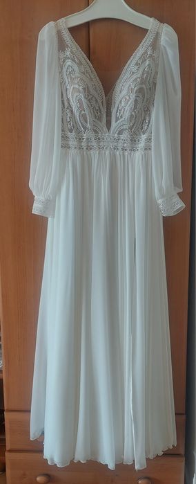 Suknia ślubna boho Cipriana by Ola La rozm S/M