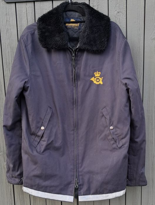 Mammut retro vintage kurtka bomber kołnierz futro odzież robocza r. 48