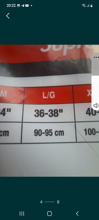 Supreme bokserki rozmiar L