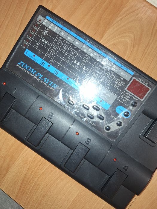 Procesor efektów GITAROWYCH ZOOM PLAYER 2020- S322