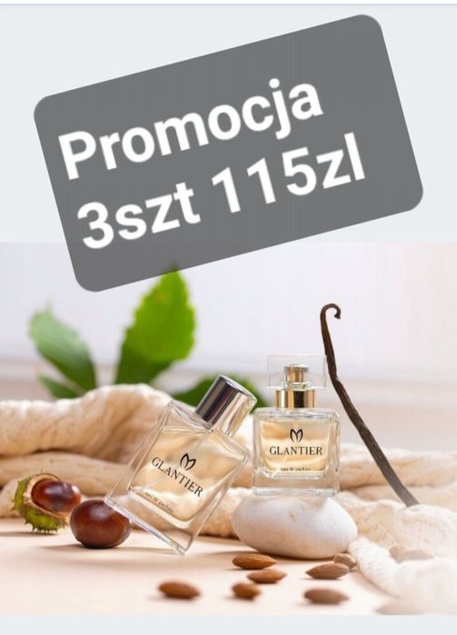 Promocja 3 perfumy Glantier 606 583 530