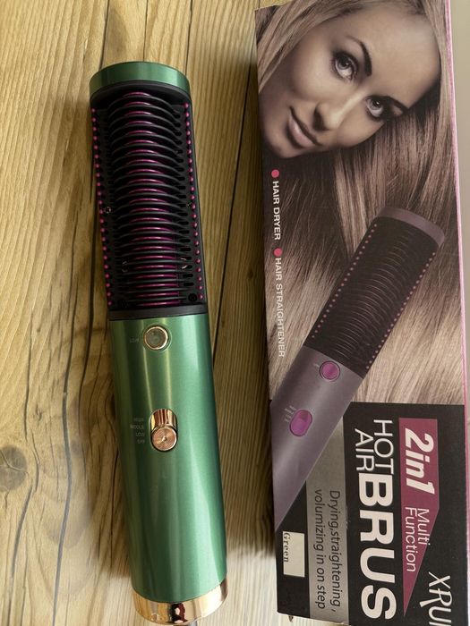 Фен-щітка 2в1 для вирівнювання та сушіння волосся