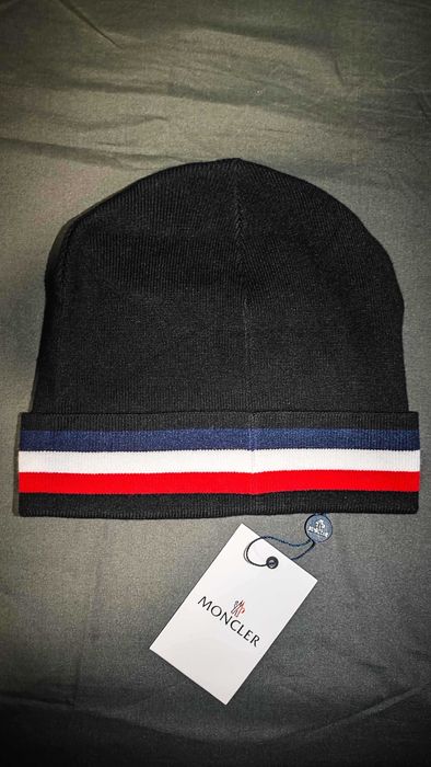 MONCLER czapka - czarna