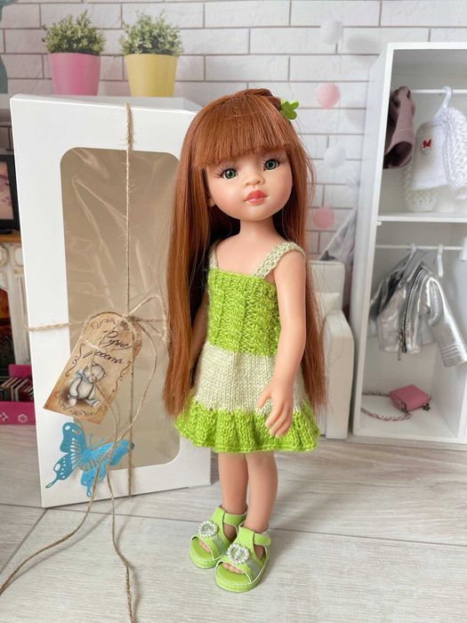 Лялька Паола Рейна с коробкой кукла в одежде Paola Reina Низька ціна