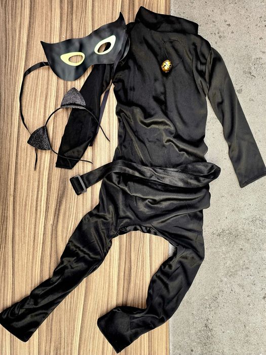 Strój przebranie Czarny Kot Miraculum rozmiar S nowy