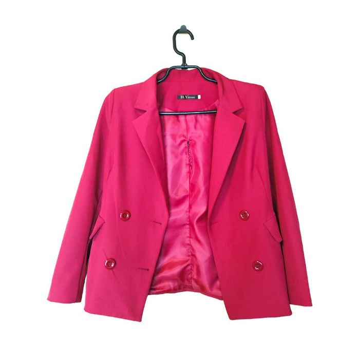 Marynarka czerwona "H.Y home"