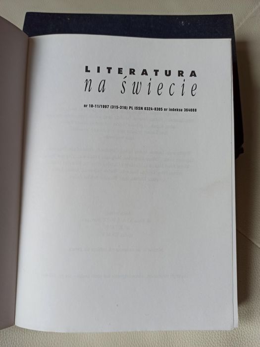 Litetatura na świecie Carson, Patterson