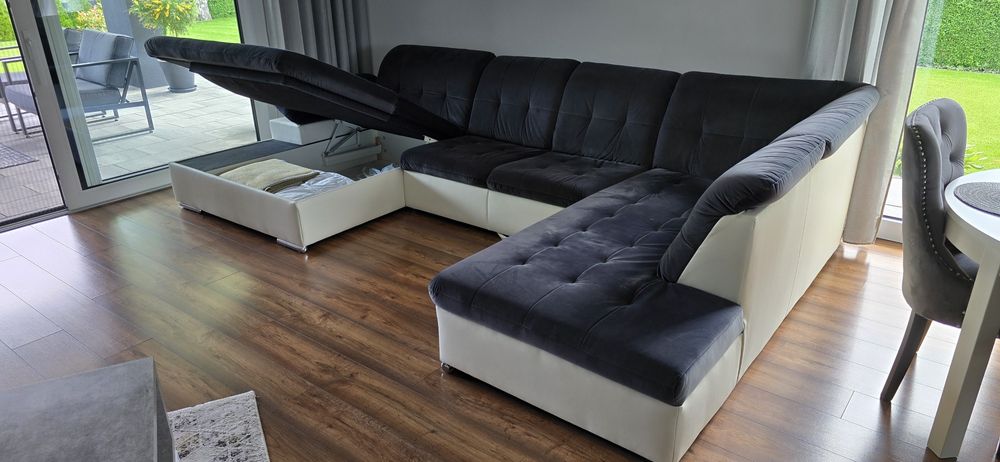 NAROŻNIK z funkcją spania