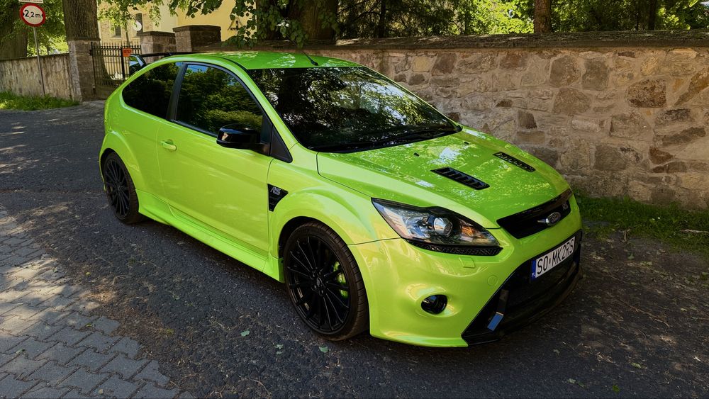 Ford Focus Mk2 RS 2.5 ultimate green recaro cs
