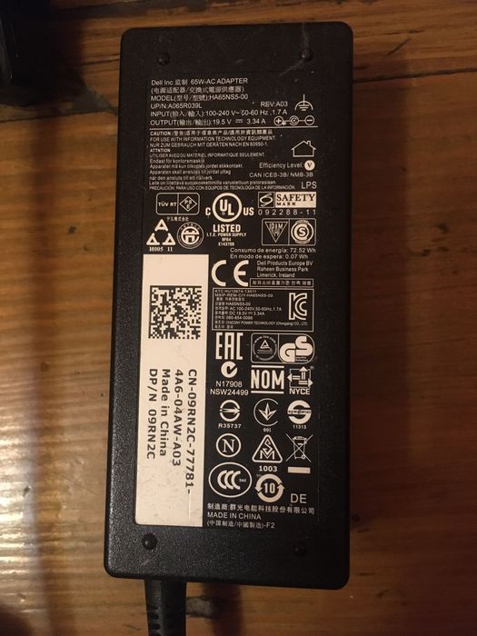 Ноутбук Dell 500 на запчастини.