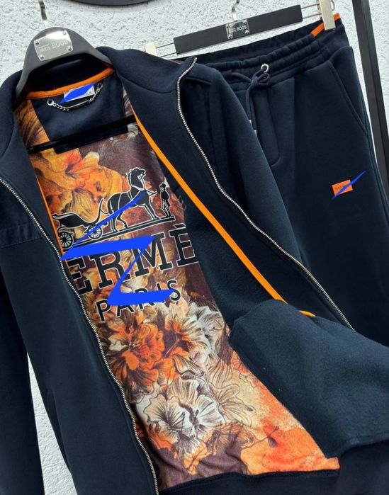 Теплий S/M спортивний костюм чоловічий