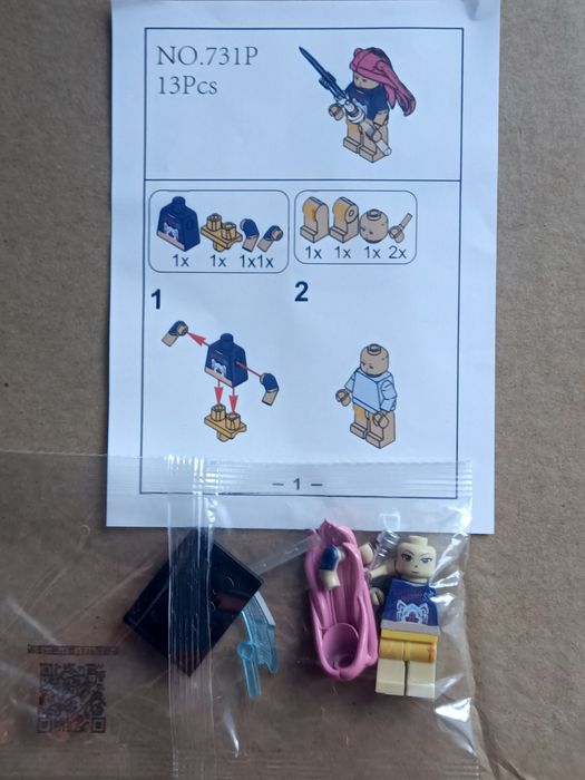 Figurki z klocków Huntrix