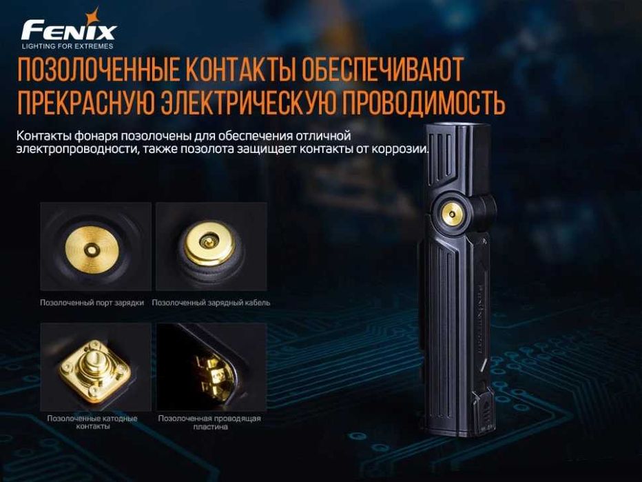 Fenix WT25R Ліхтар (1000 Люмен 220 Метрів +Магніт) ГАРАНТІЯ 5 РОКІВ!