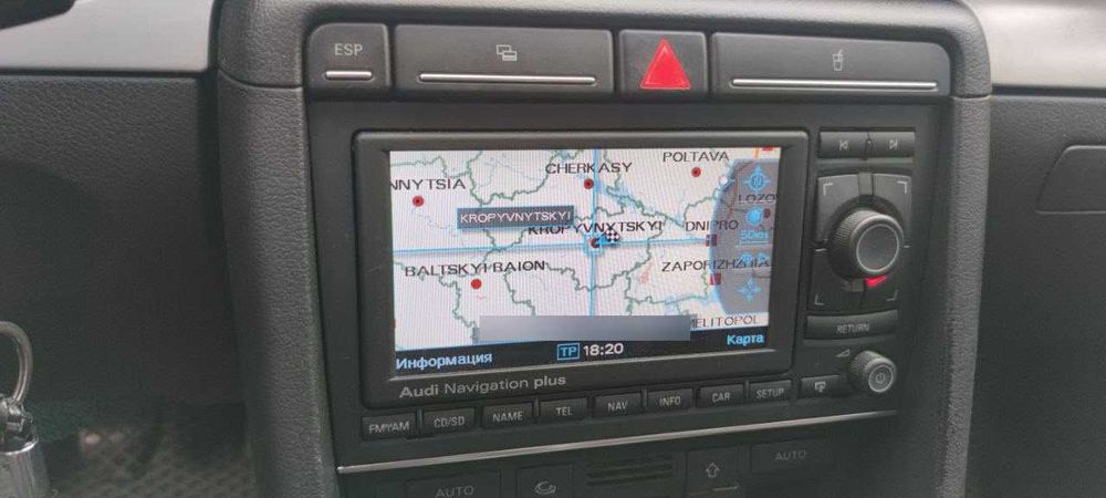 DVD диск карти навігагції Україна для магнітоли RNS-E + русифікація