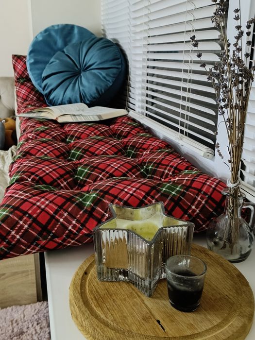 Матрасик на підвіконня чи підлогу новорічний