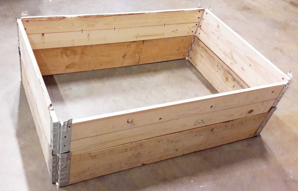 GRZĄDKI NADSTAWKI paletowe 120x80 drewniane grządka warzywniak