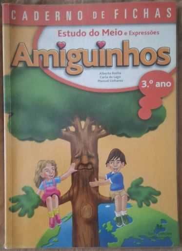 Amiguinhos Caderno de Fichas Estudo do Meio 3º Ano