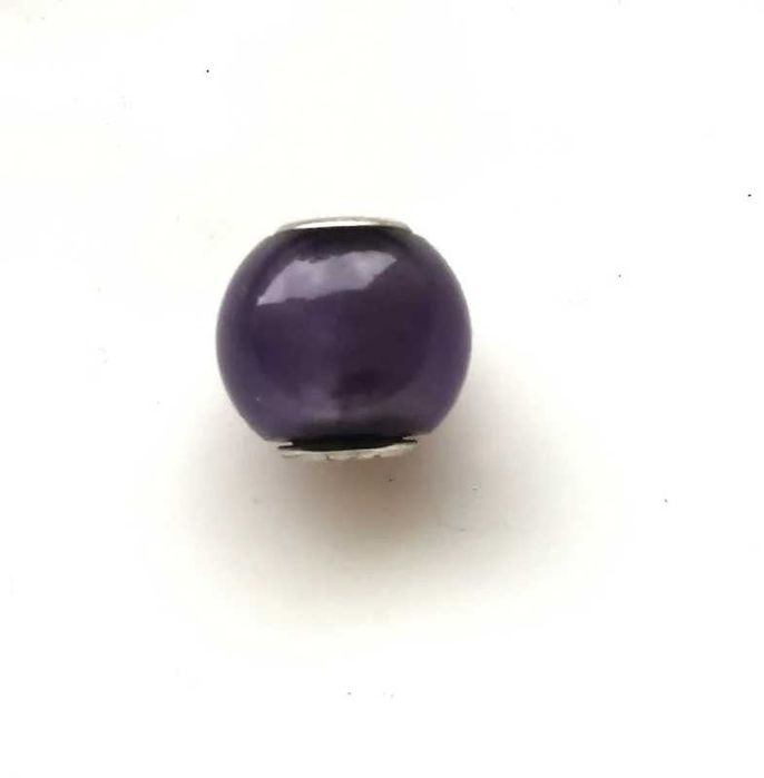 Koralik Trollbeads, Round Amethyst