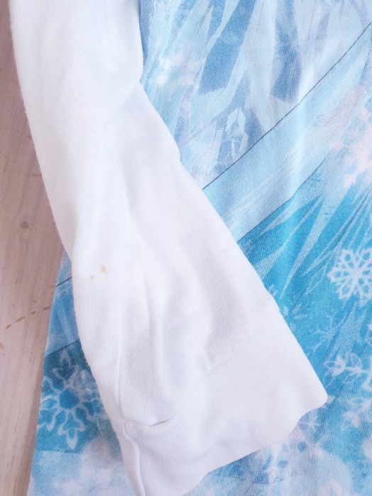 3 bluzki zestaw piżama piżamka Frozen Elsa Kraina Lodu 122 128