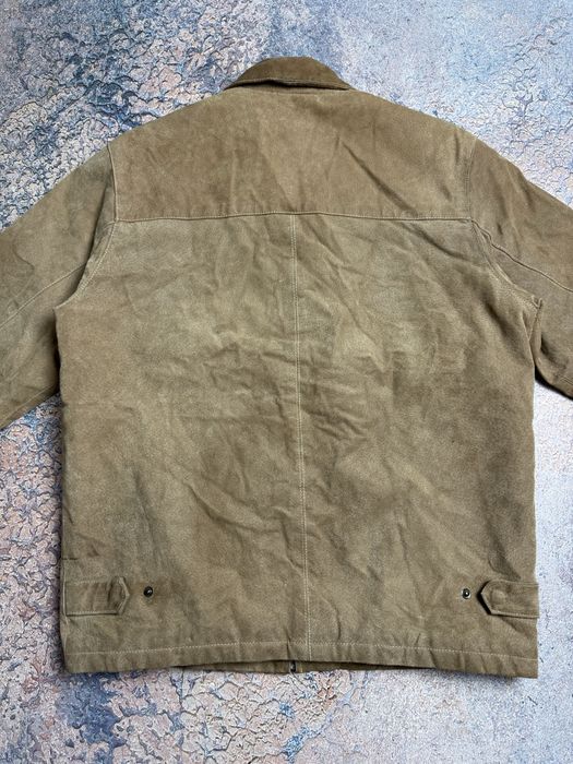 Вінтажний Бомбер з шкіри Arizona розмір M old many косуха