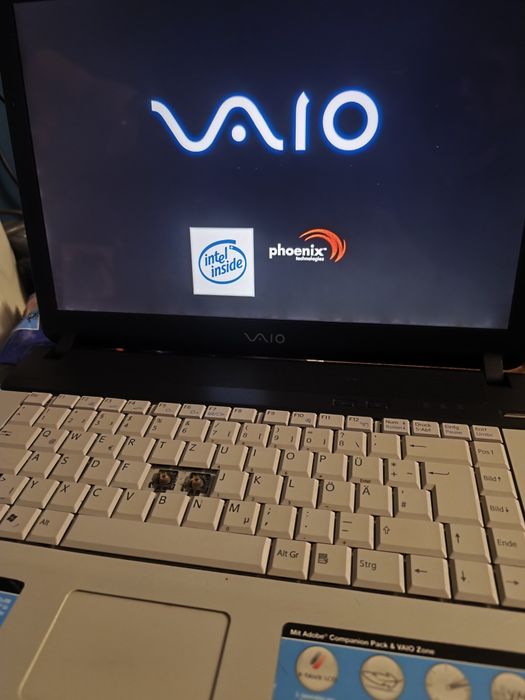 Laptop Retro Sony Vaio | Windows XP | GeForce Go 6400 | Do gier retro