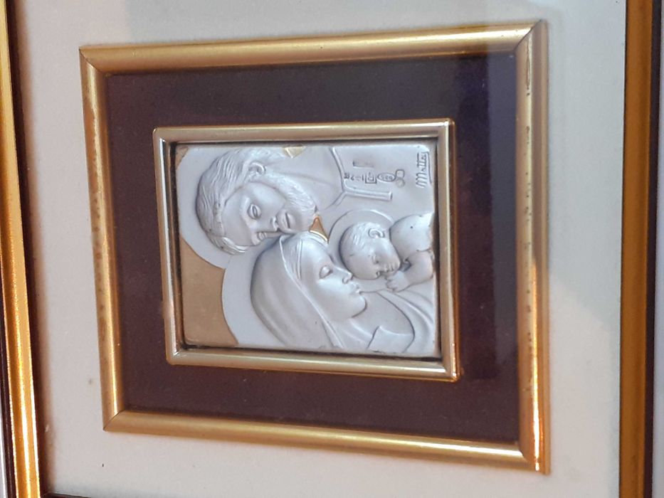 Moldura prata italiana