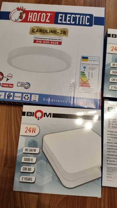 Светильники LED horoz electric,biom