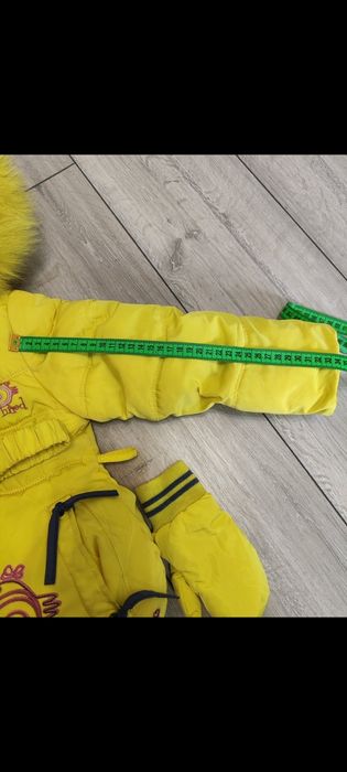 Дуже тепла дитяча куртка 1-2 роки для дівчинки