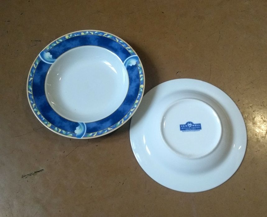 Talerze obiadowe, głębokie Van Well